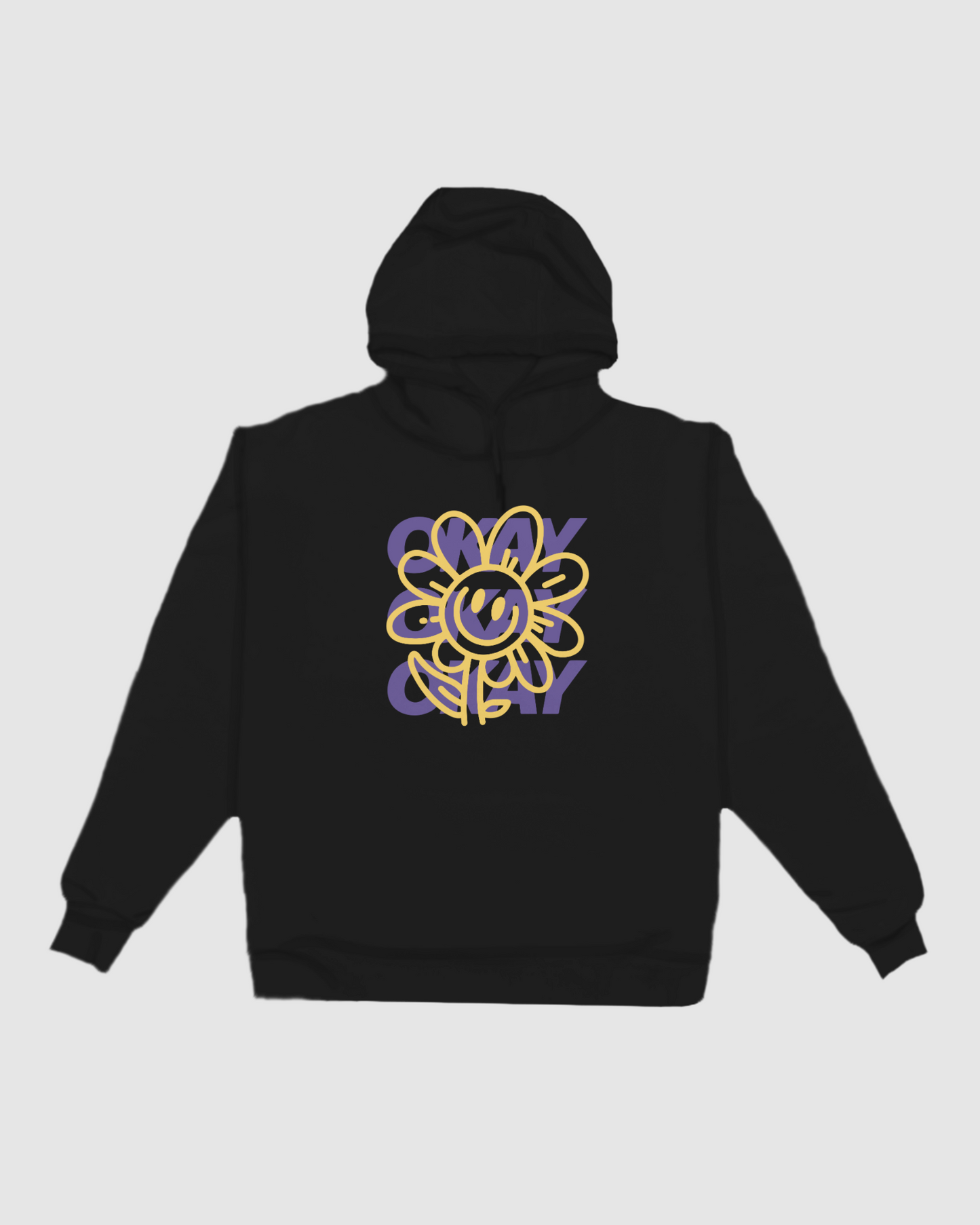 Women's Printed Hooded Sweatshirt