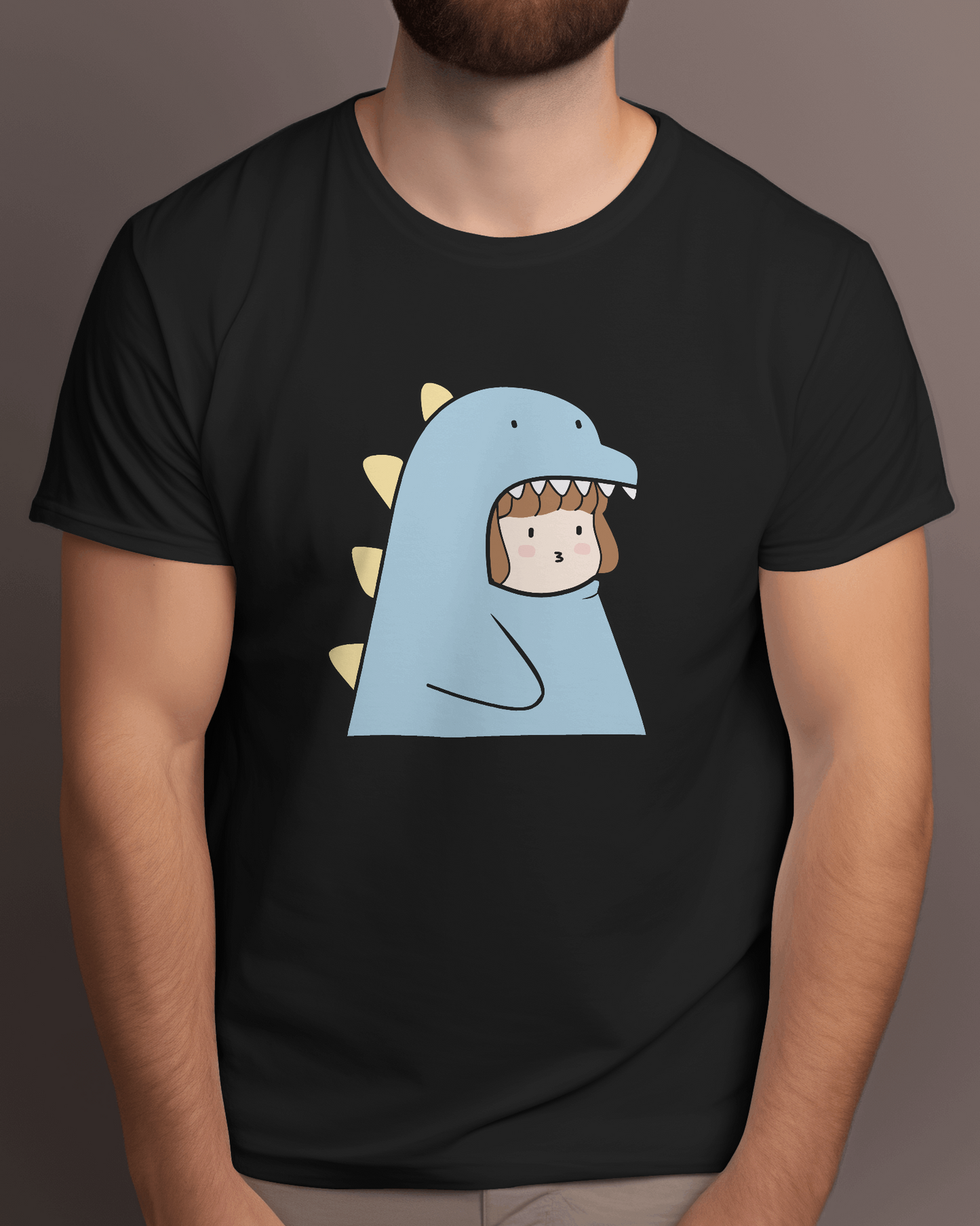 Unisex Printed Oversized T-shirt