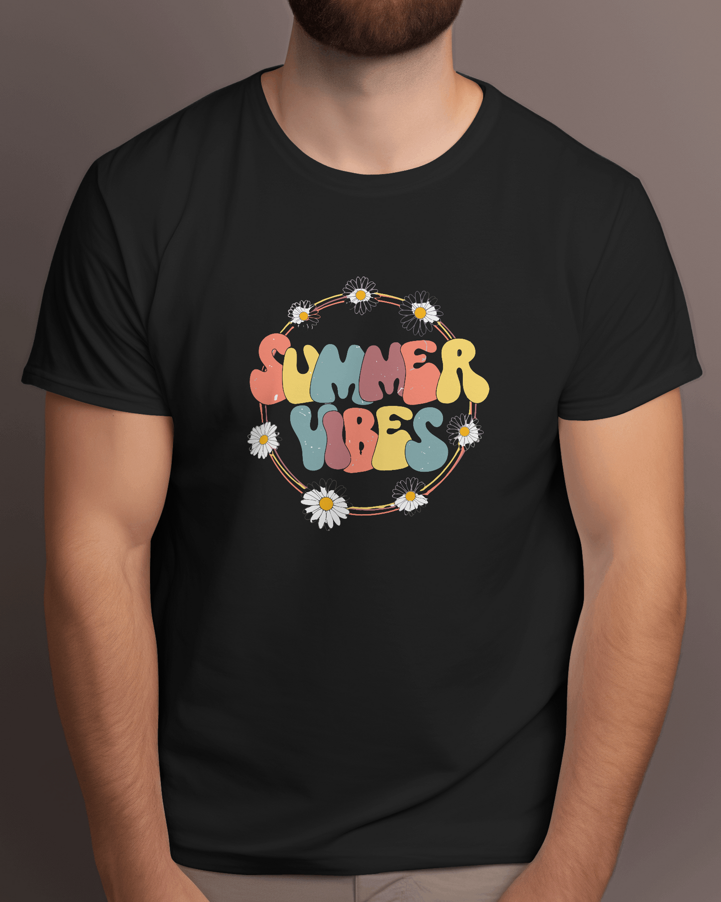 Unisex Printed Oversized T-shirt