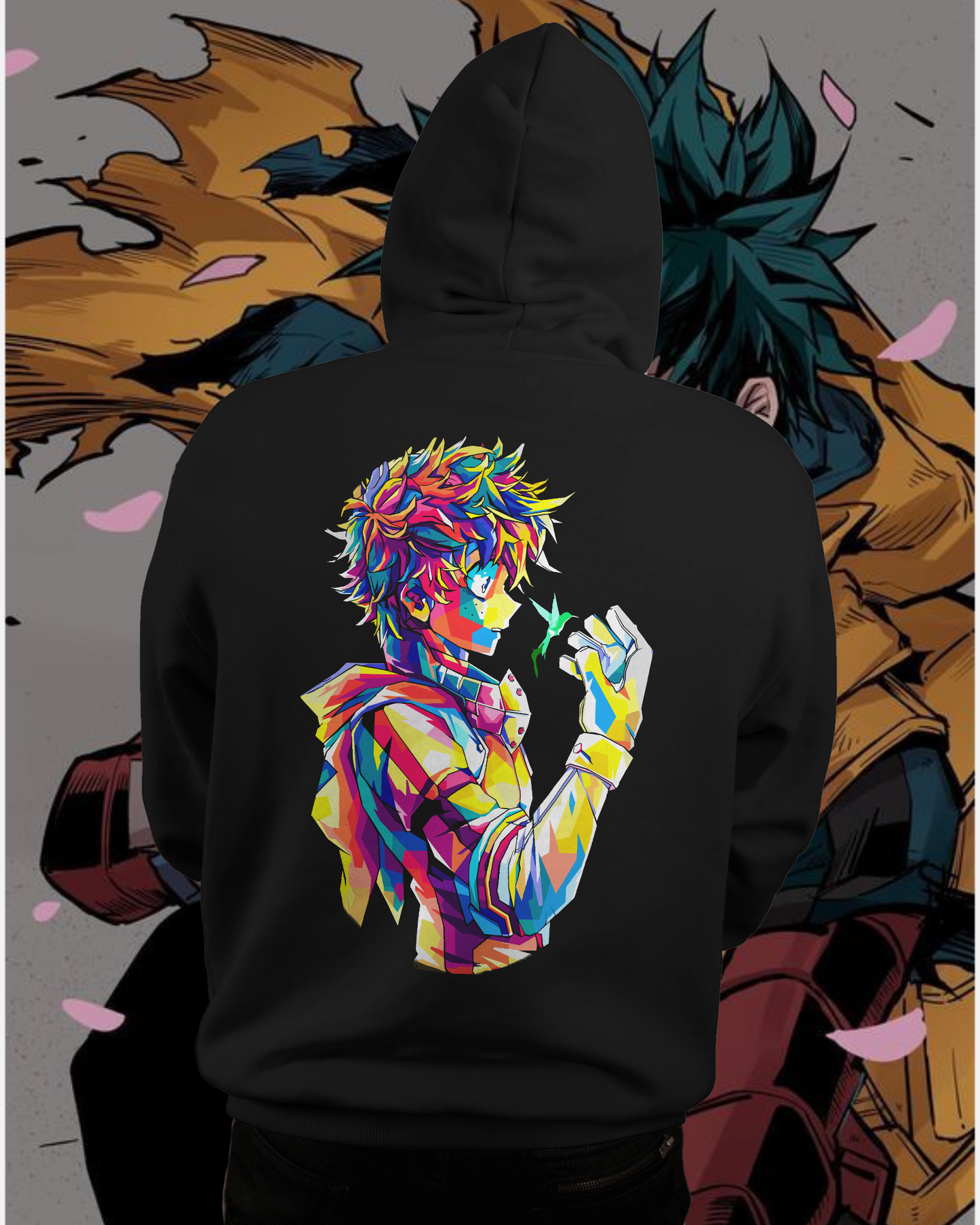 Unisex Midoriya Izuku Oversized Hooded Sweatshirt