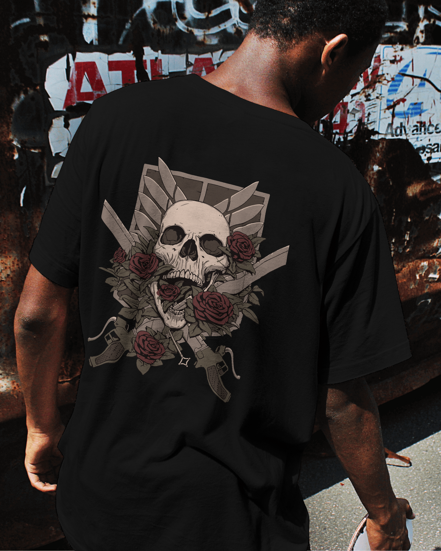 Unisex Attack On Titan Oversized T-shirt