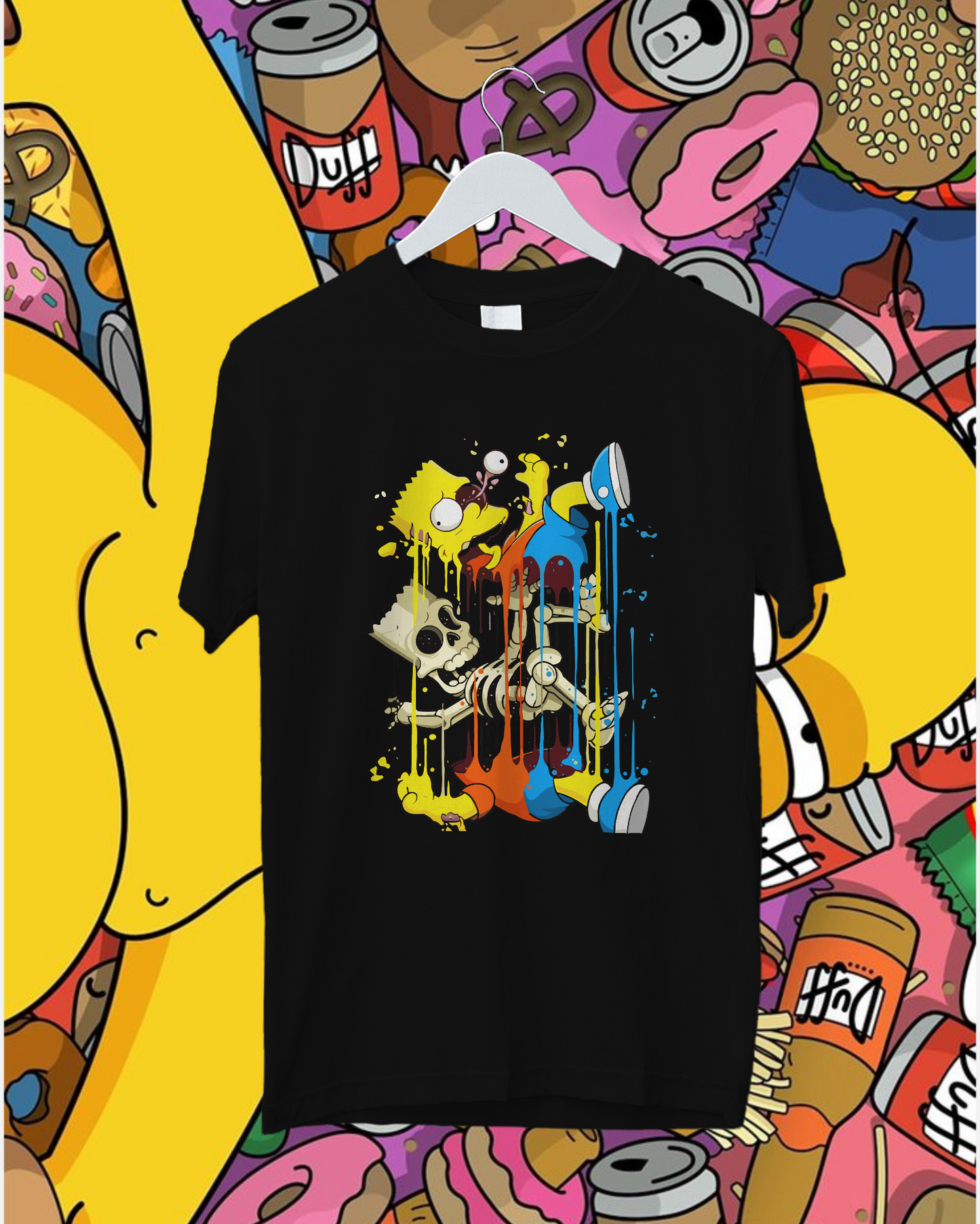 Men's The Simpsons Half Sleeve T-shirt