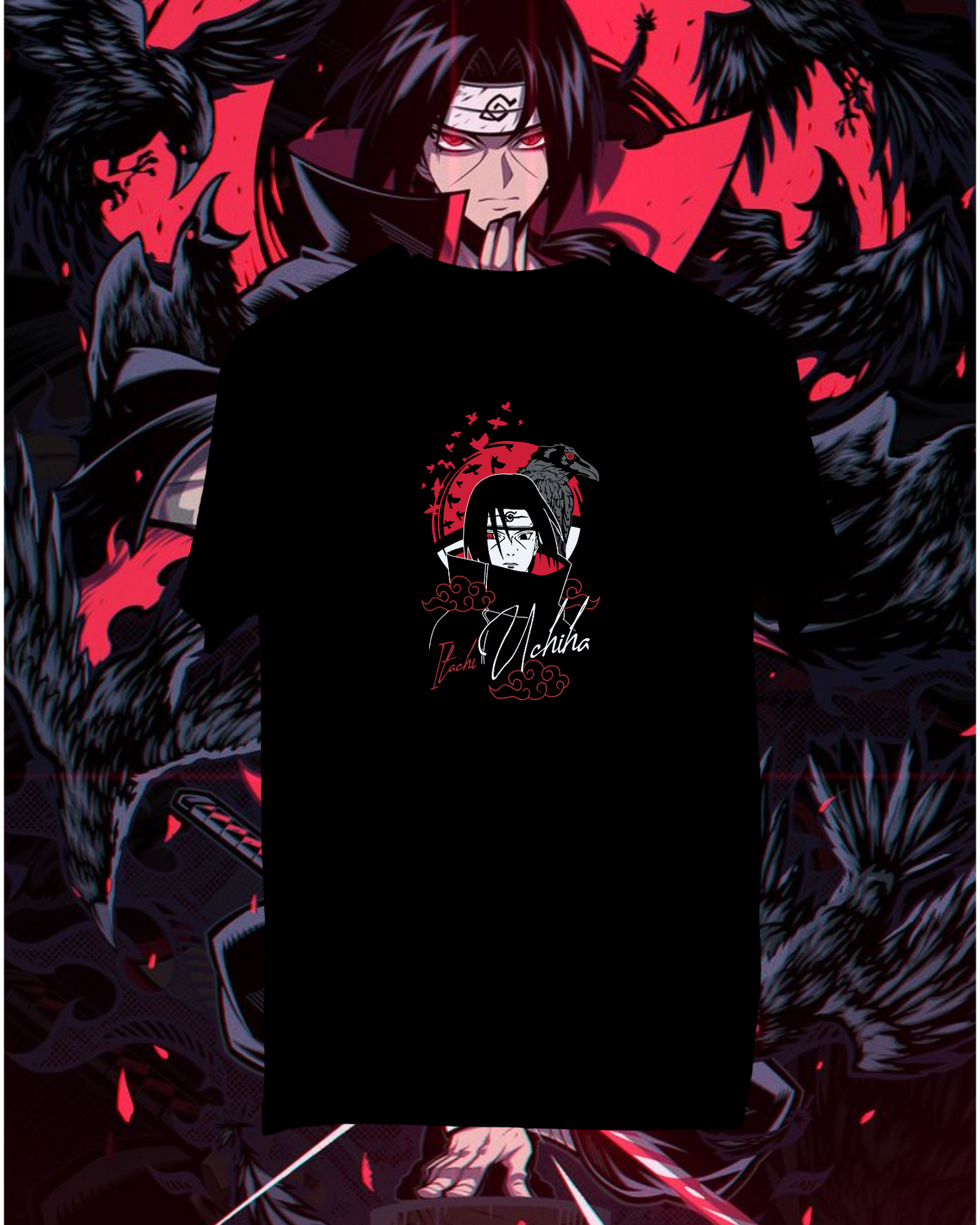 Men's Naruto Half Sleeve T-shirt