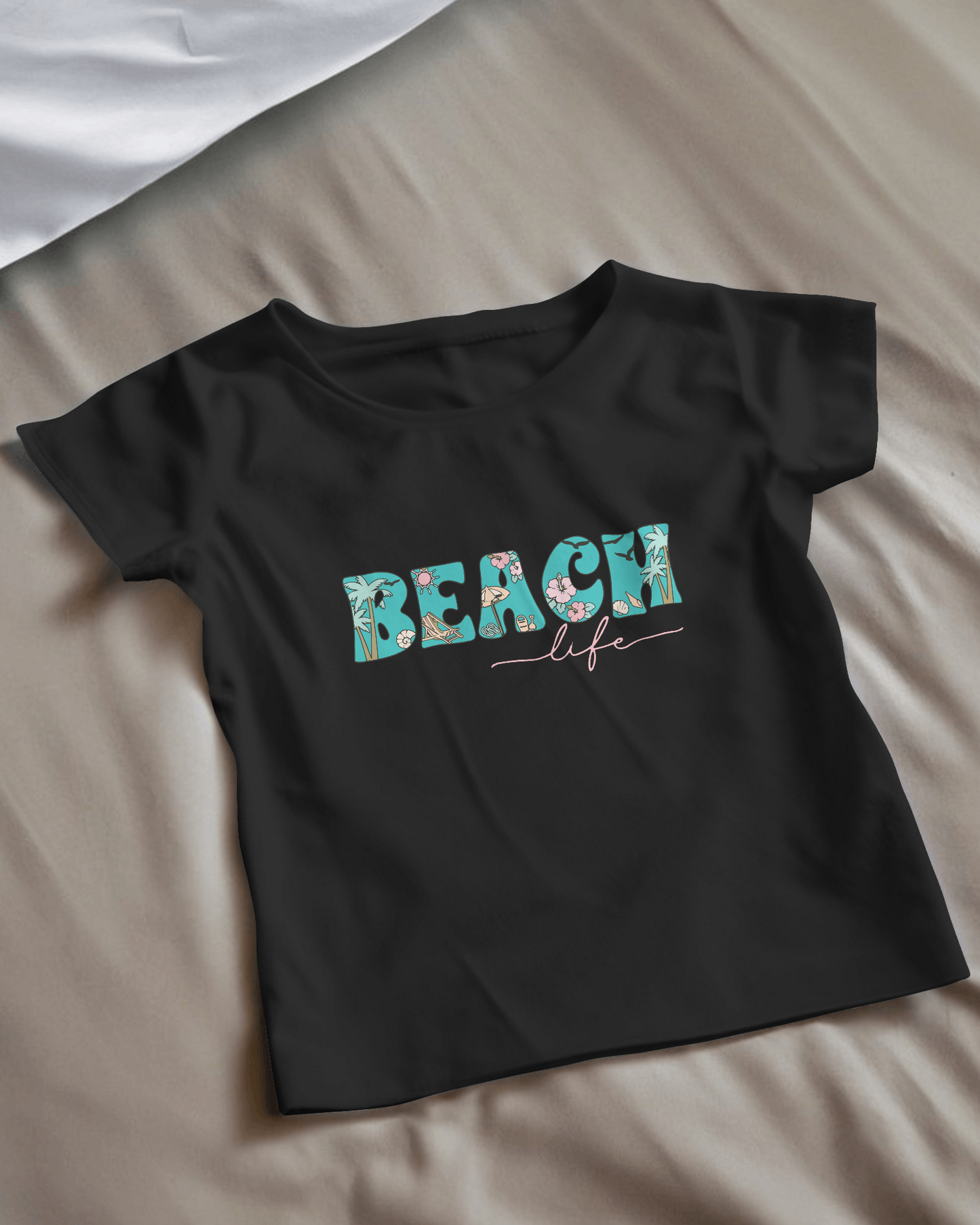 Women's Graphic Print Round Neck Half Sleeve