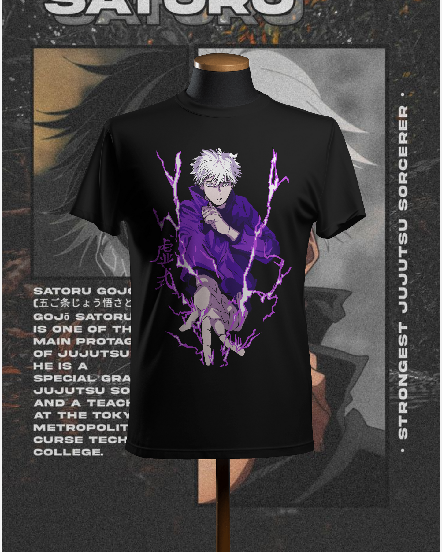 Unisex Gojo Oversized T-shirt