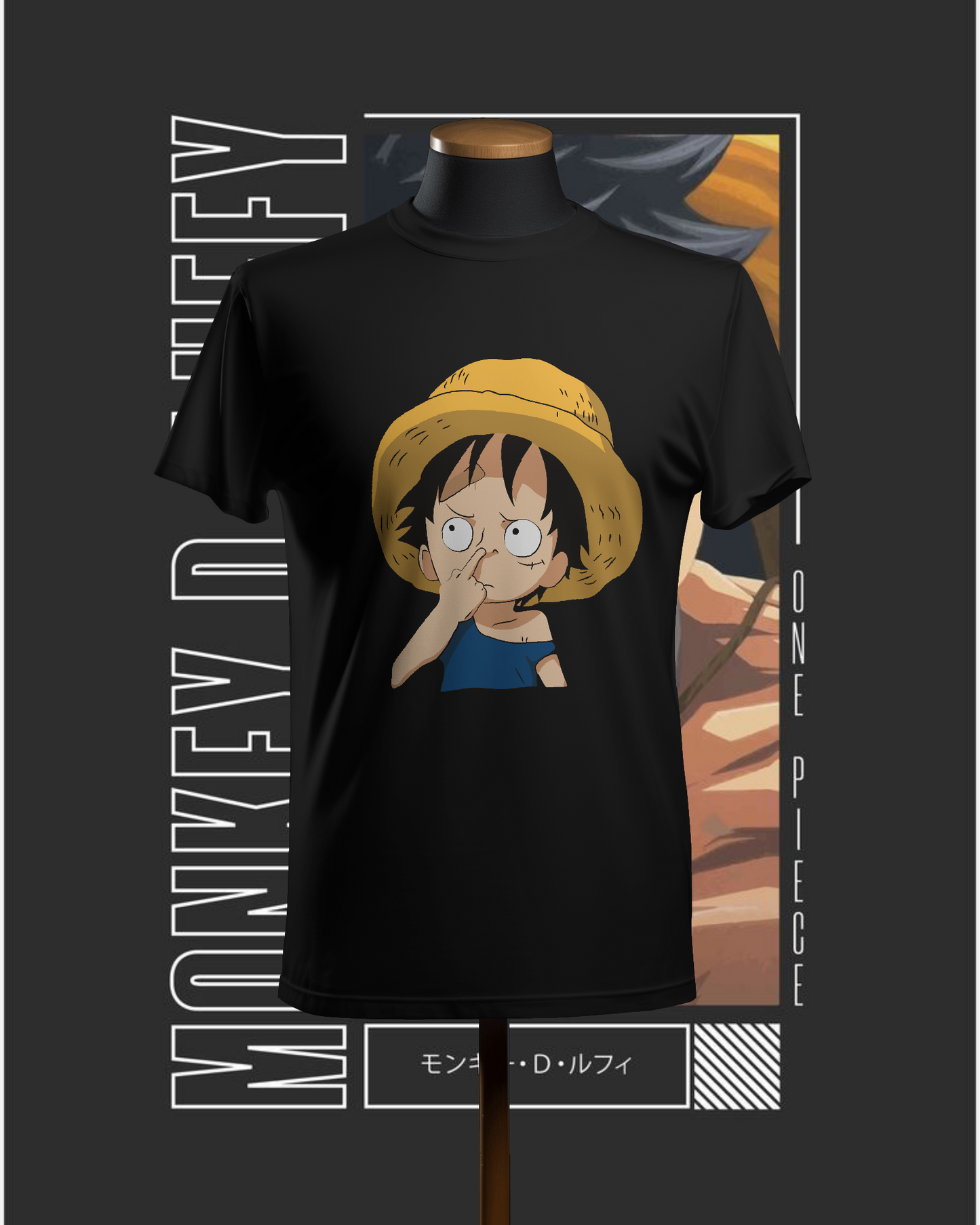 Unisex Luffy Oversized T-shirt
