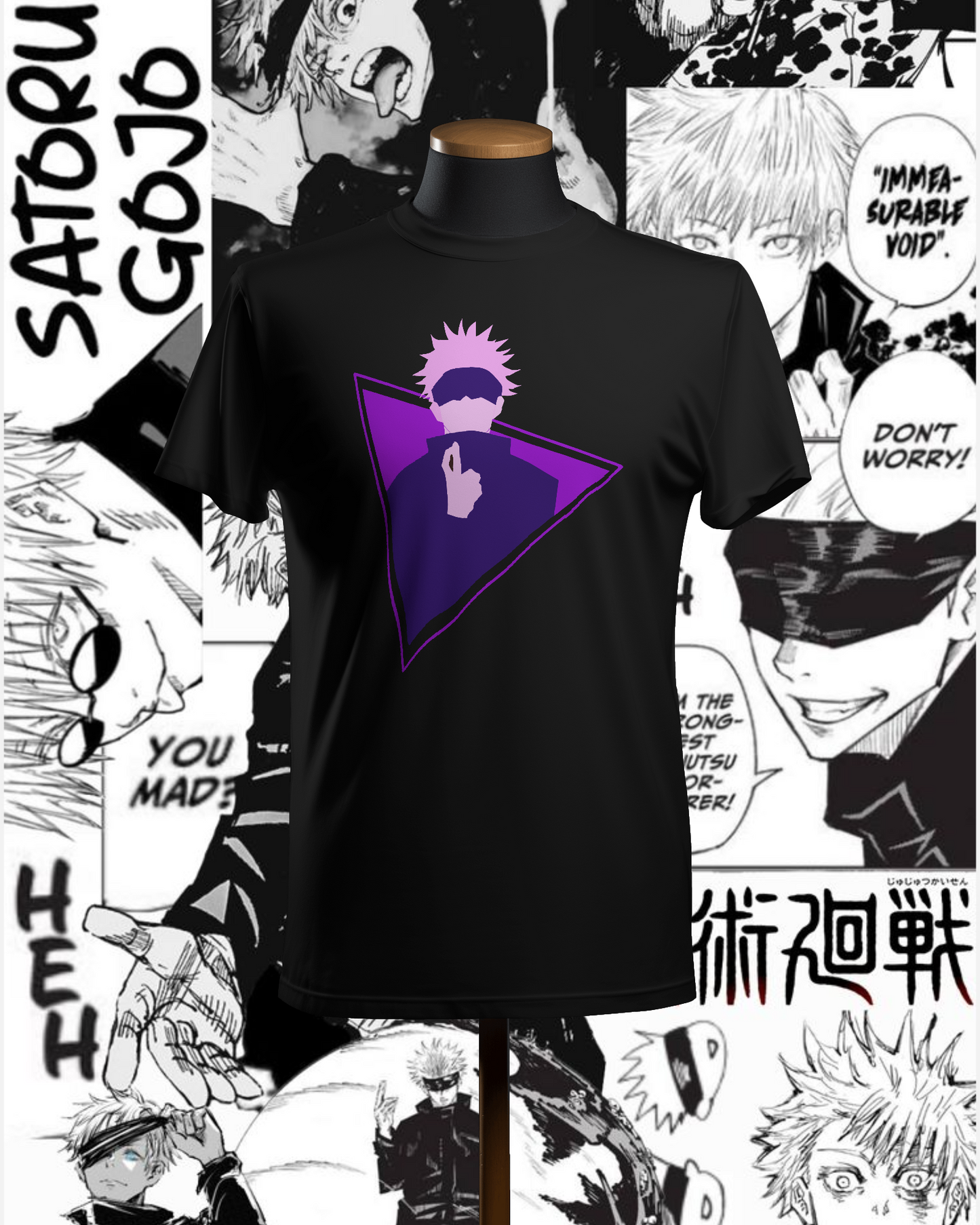 Unisex Gojo Oversized T-shirt