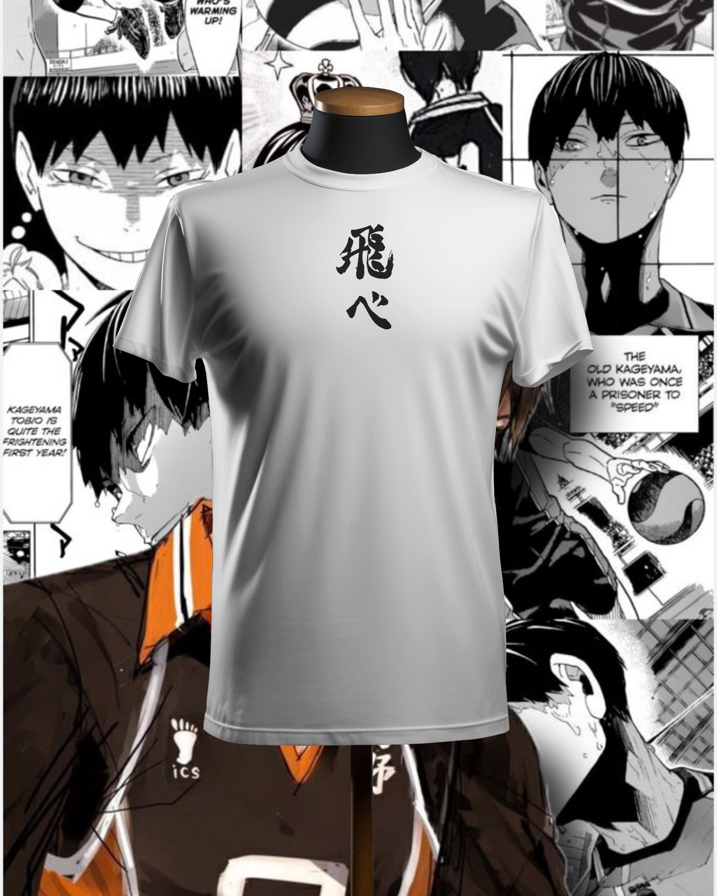 Unisex Tobio Kageyama Oversized T-shirt