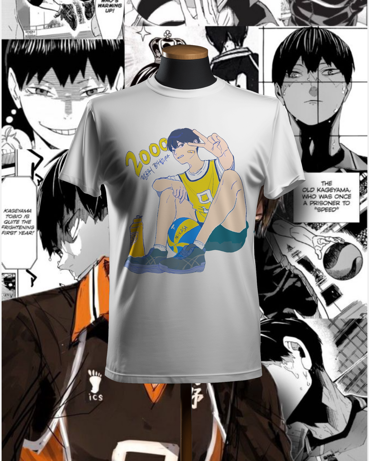 Unisex Tobio Kageyama Oversized T-shirt
