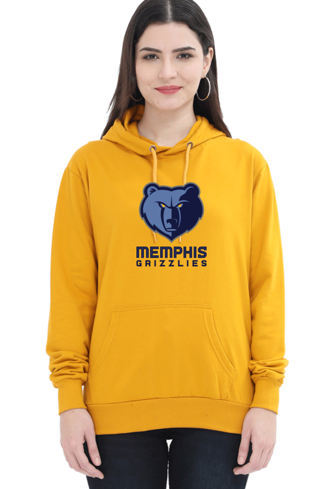 Women's Graphic Printed Hooded Sweatshirt