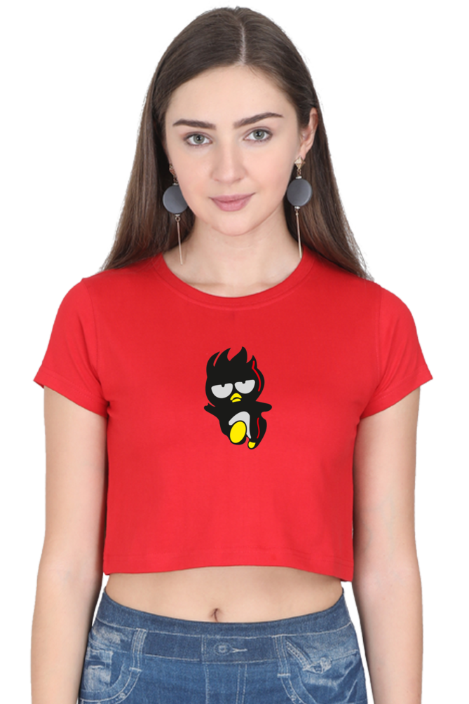 Women's Badtz-Maru Graphic Crop Top