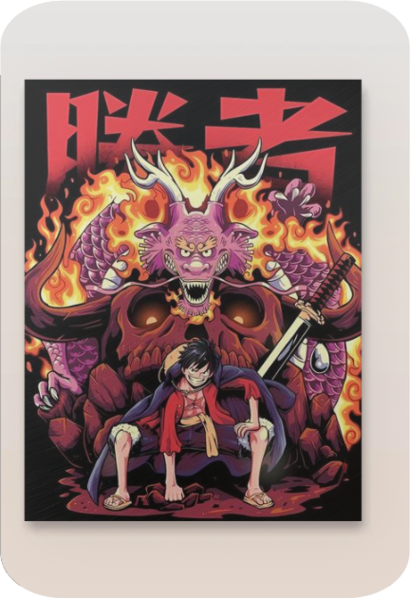 One Piece Metal Poster