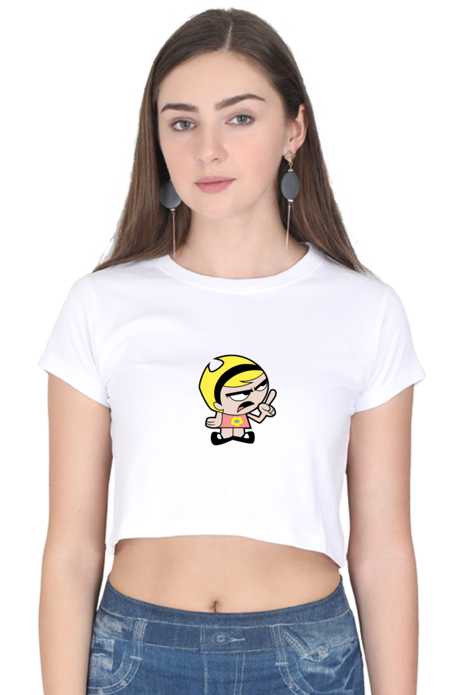 Women's Mandy Graphic Crop Top