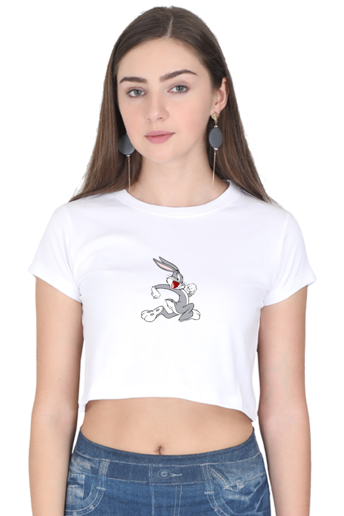 Women's Bugs Bunny Graphic Crop Top