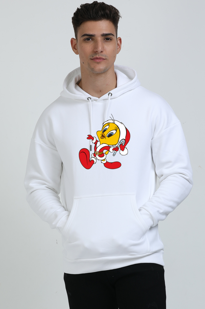 Unisex Tweety Oversized Hooded Sweatshirts