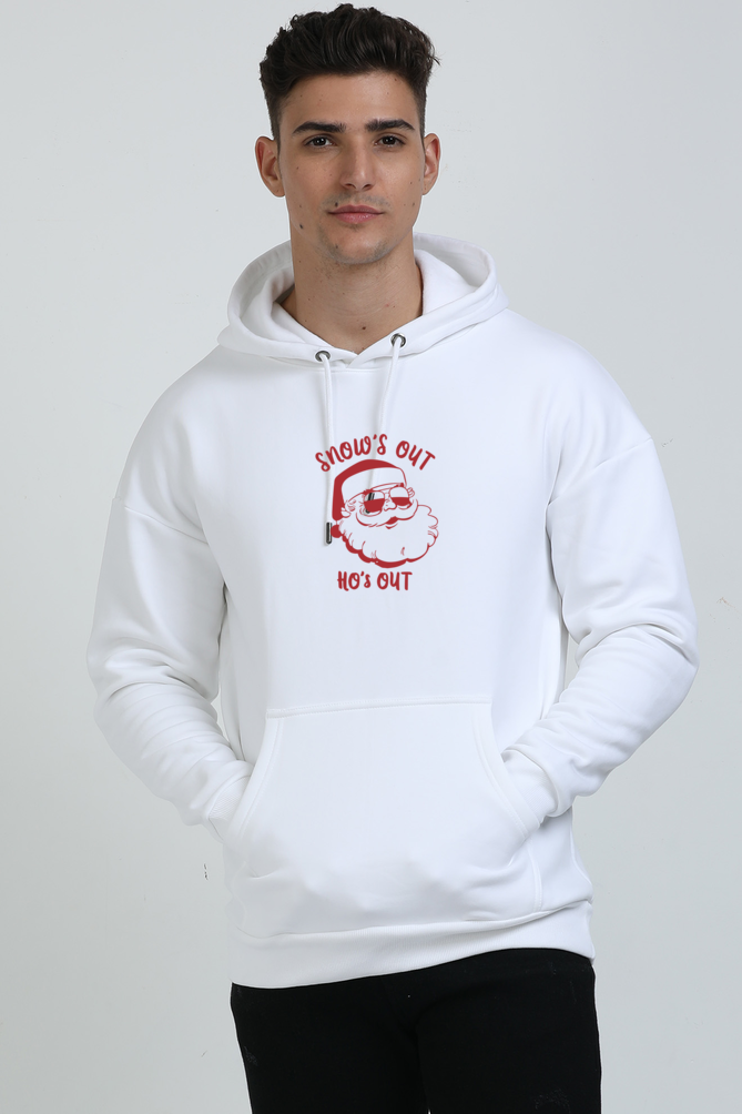 Unisex Santa Oversized Hooded Sweatshirts