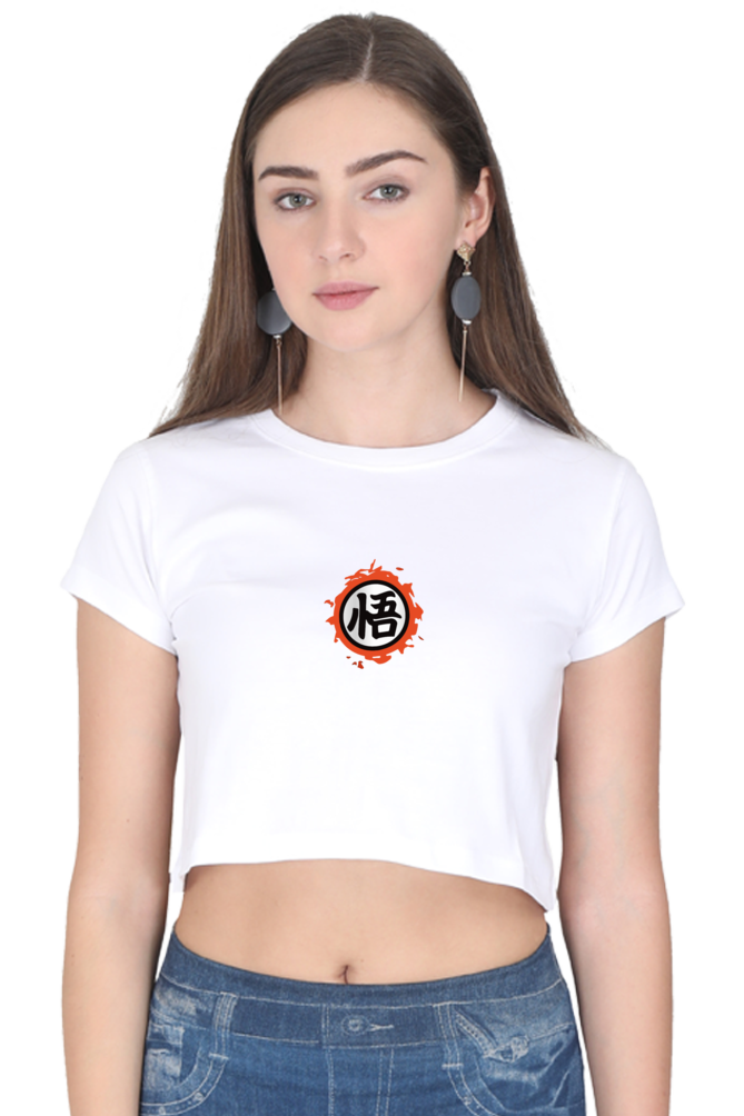 Women's Dragon Ball Graphic Crop Top