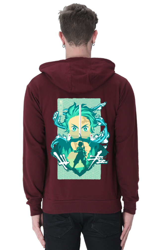 Unisex Tanjiro Hooded Sweatshirt