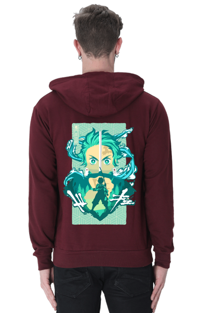 Unisex Tanjiro Hooded Sweatshirt