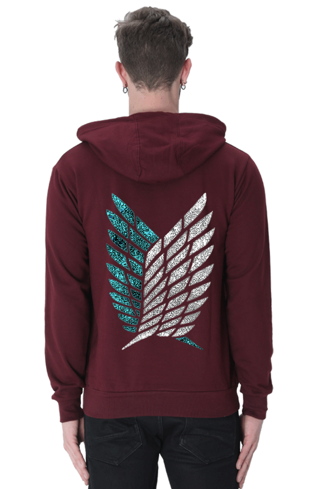 Unisex Attack On Titan Hooded Sweatshirt