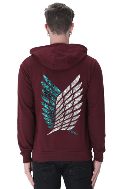 Unisex Attack On Titan Hooded Sweatshirt