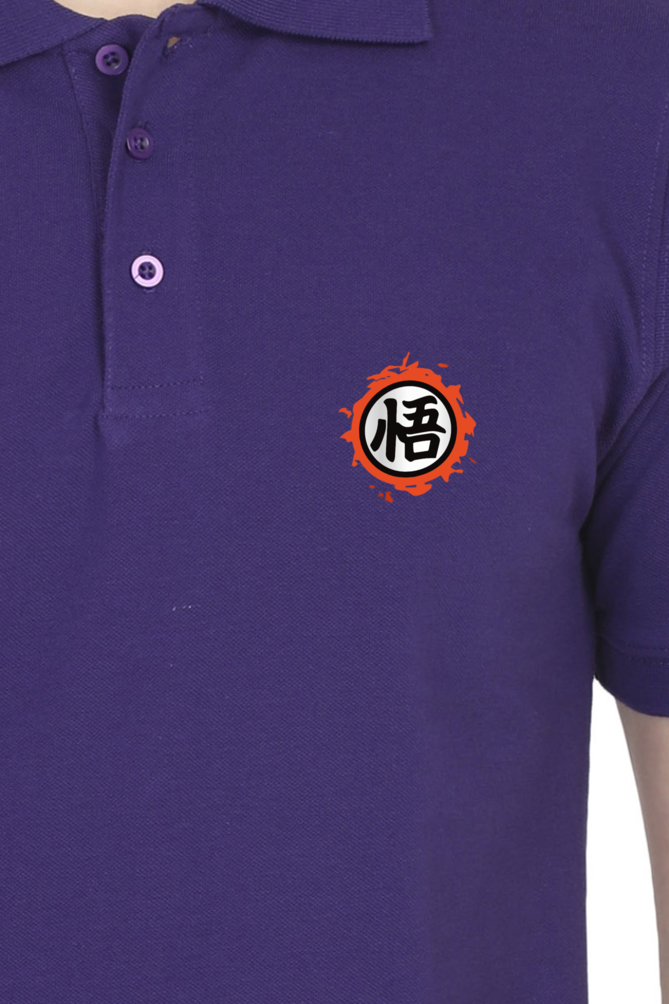 Men's Dragon Ball Polo Half Sleeve