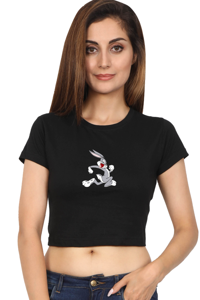 Women's Bugs Bunny Graphic Crop Top