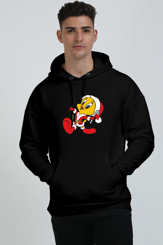 Unisex Tweety Oversized Hooded Sweatshirts