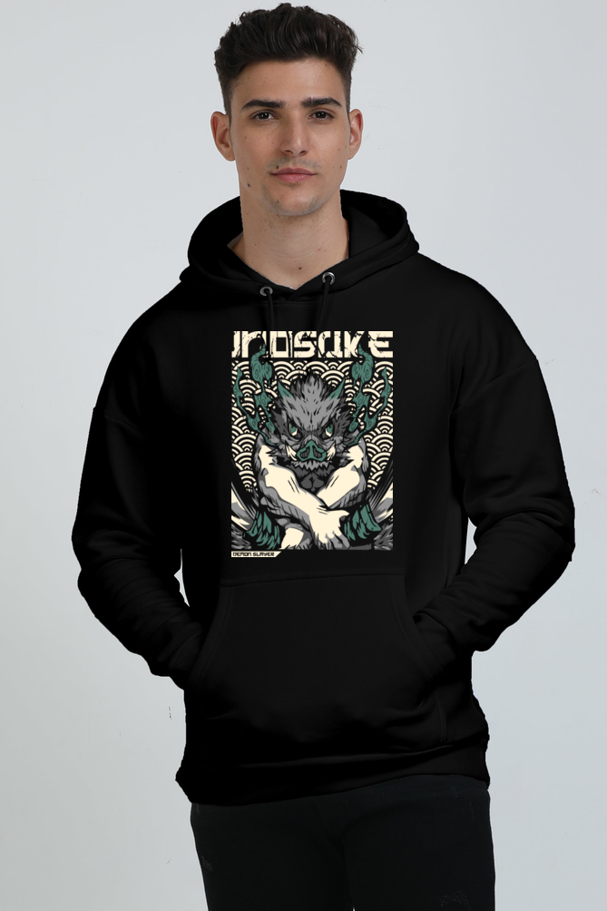 Unisex Inosuke Oversized Hooded Sweatshirt