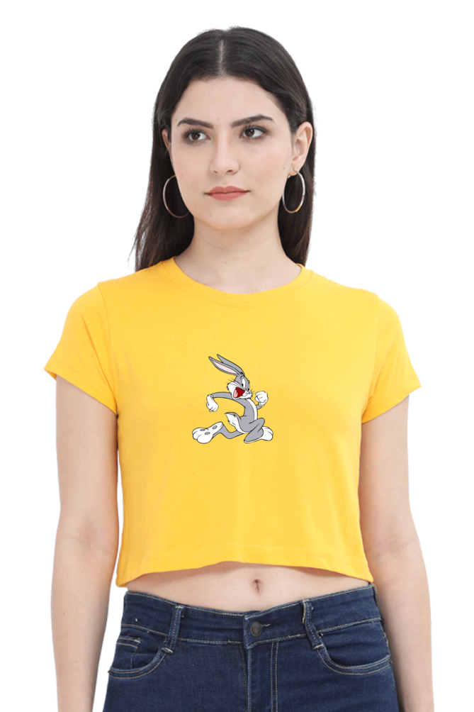 Women's Bugs Bunny Crop Top