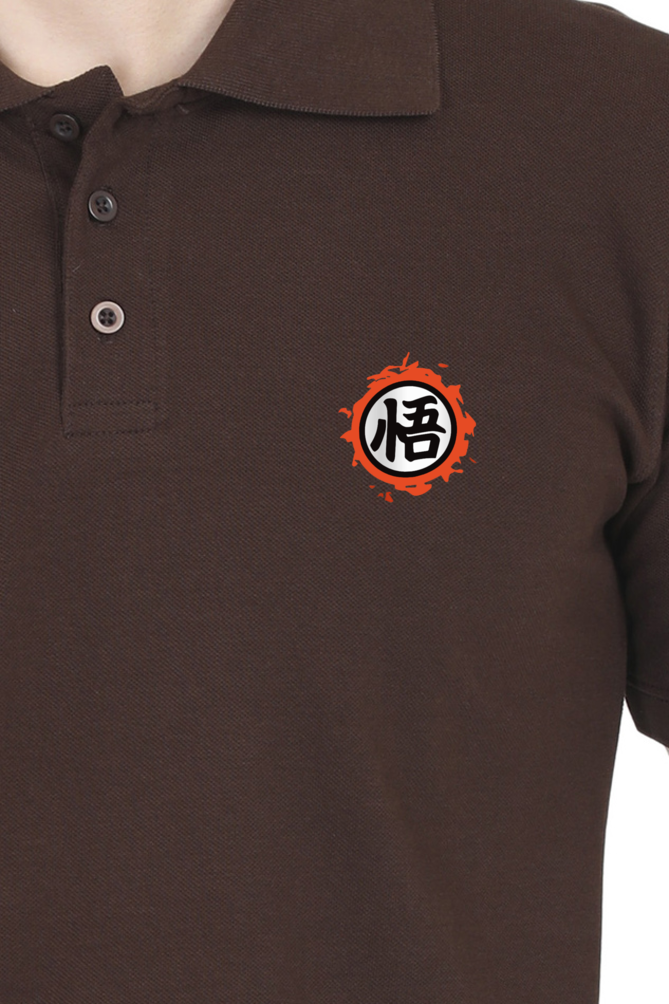 Men's Dragon Ball Polo Half Sleeve