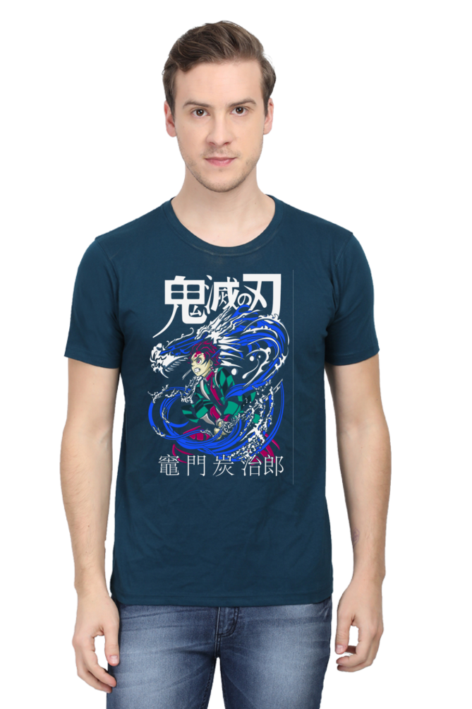 Men's Tanjiro Half Sleeve T-shirt