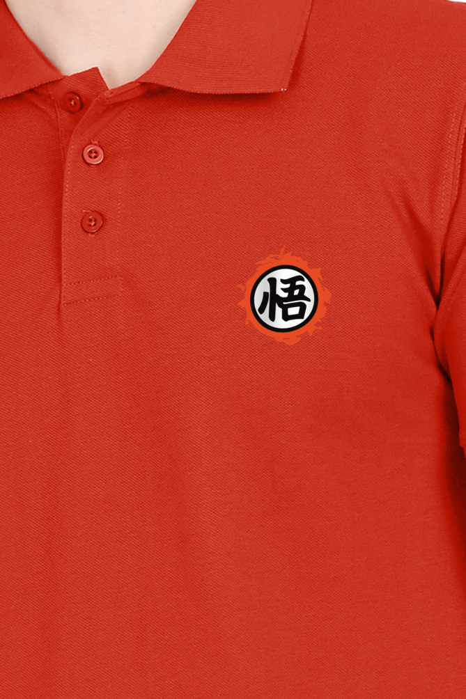 Men's Dragon Ball Polo Half Sleeve