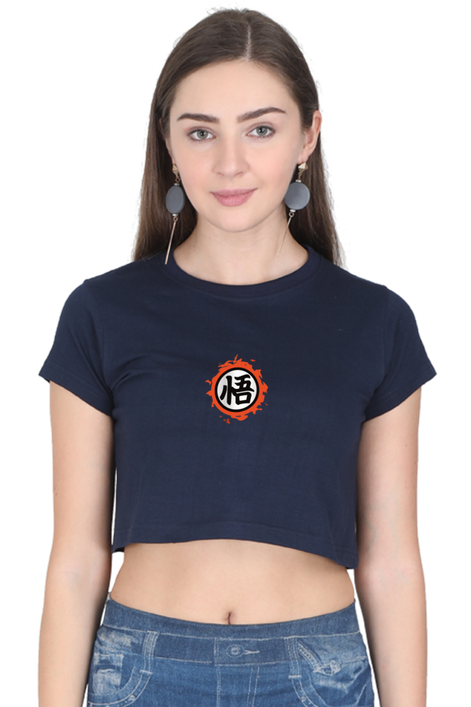 Women's Dragon Ball Graphic Crop Top