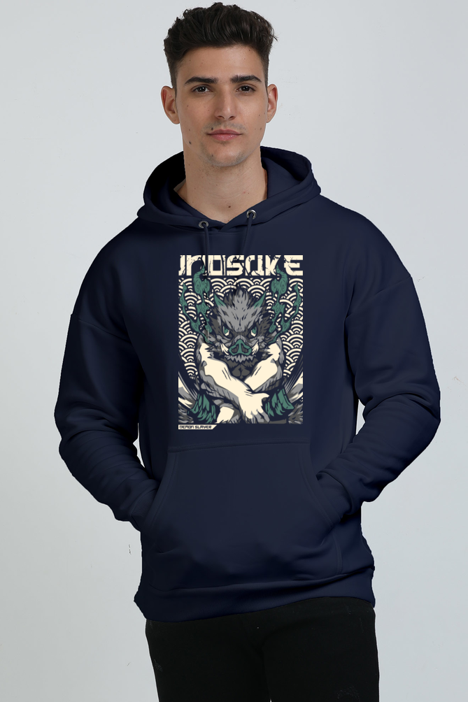 Unisex Inosuke Oversized Hooded Sweatshirt