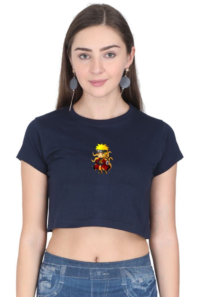 Women's Printed Crop Top