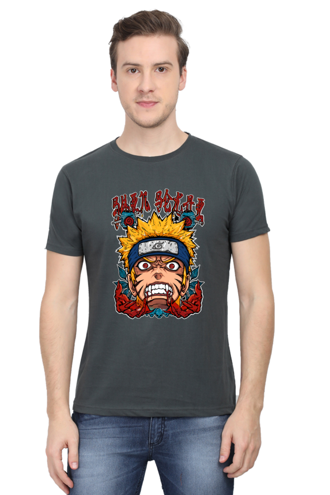 Men's Naruto Half Sleeve T-shirt