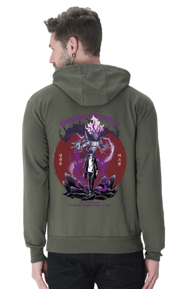 Unisex Solo Leveling The Shadow Monarch Hooded Sweatshirt