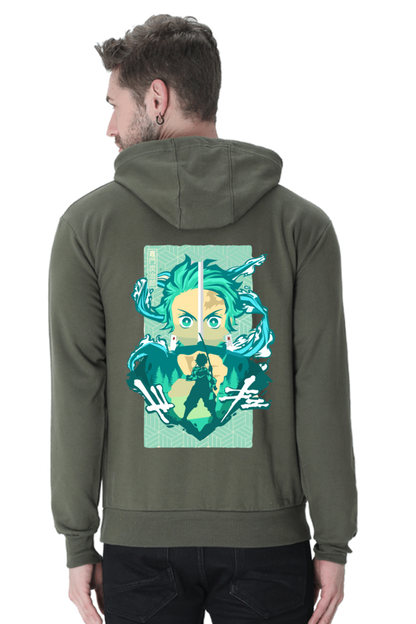 Unisex Tanjiro Hooded Sweatshirt