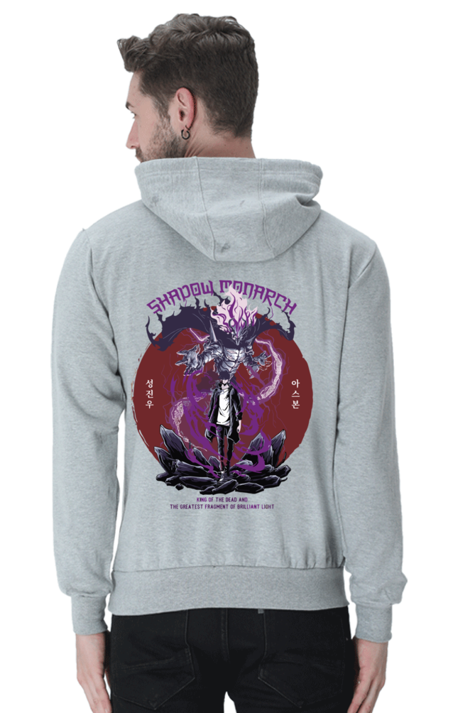 Unisex Solo Leveling The Shadow Monarch Hooded Sweatshirt