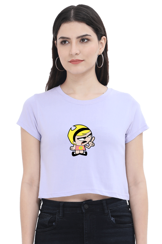 Women's Mandy Graphic Crop Top