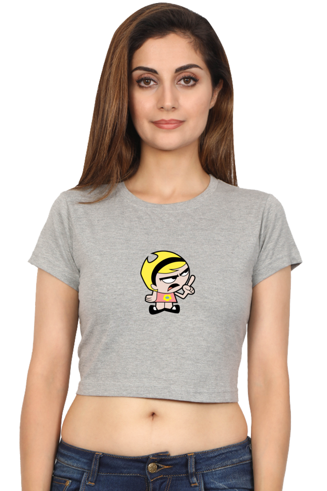 Women's Mandy Graphic Crop Top