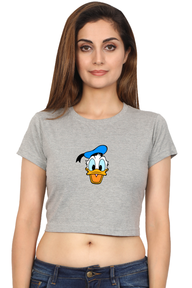 Women's Donald Duck Crop Top