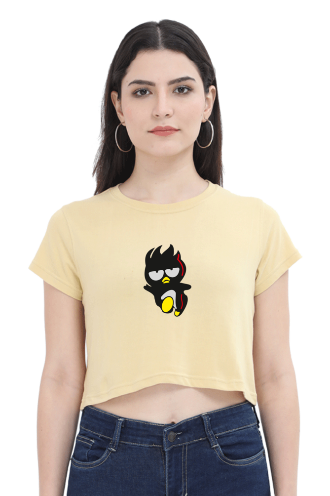 Women's Badtz-Maru Graphic Crop Top