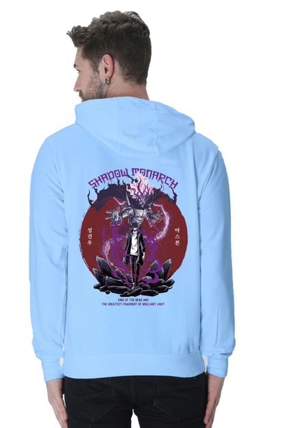 Unisex Solo Leveling The Shadow Monarch Hooded Sweatshirt