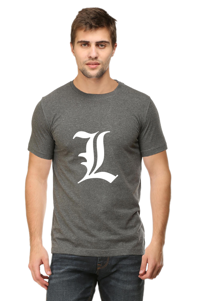Men's L Death Note Half Sleeve T-shirt