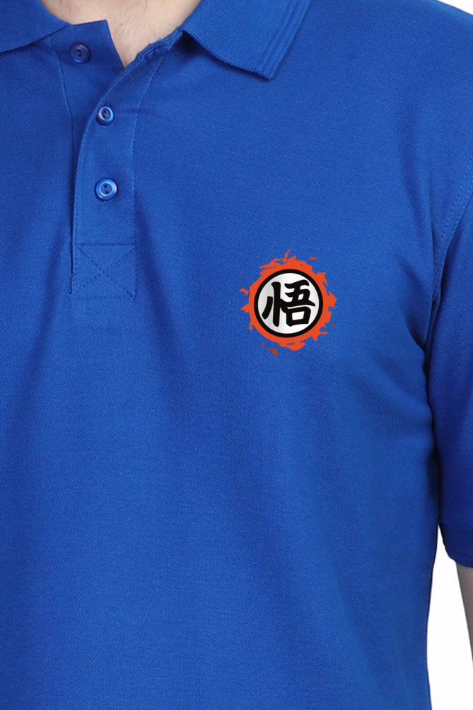 Men's Dragon Ball Polo Half Sleeve