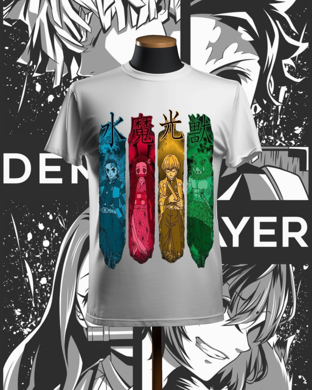 Unisex Demon Slayer Oversized T-shirt