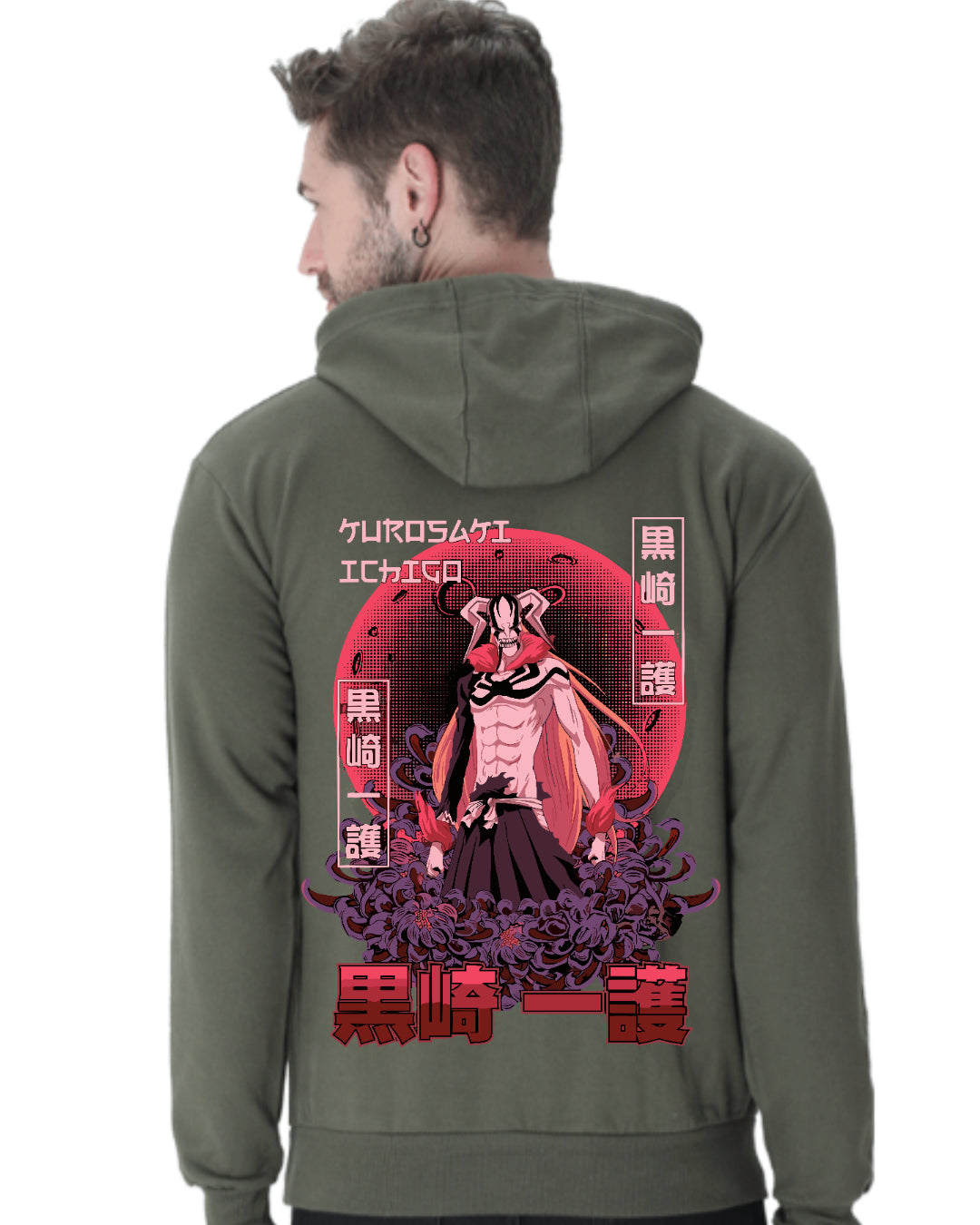 Unisex Ichigo Hooded Sweatshirt