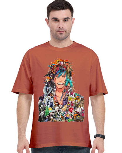 Unisex Jiraiya Sensei Oversized T-shirt